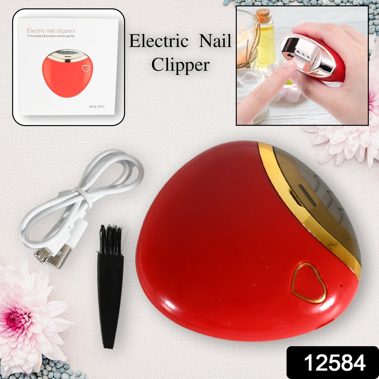 Electric Manicure Automatic Nail Clippers