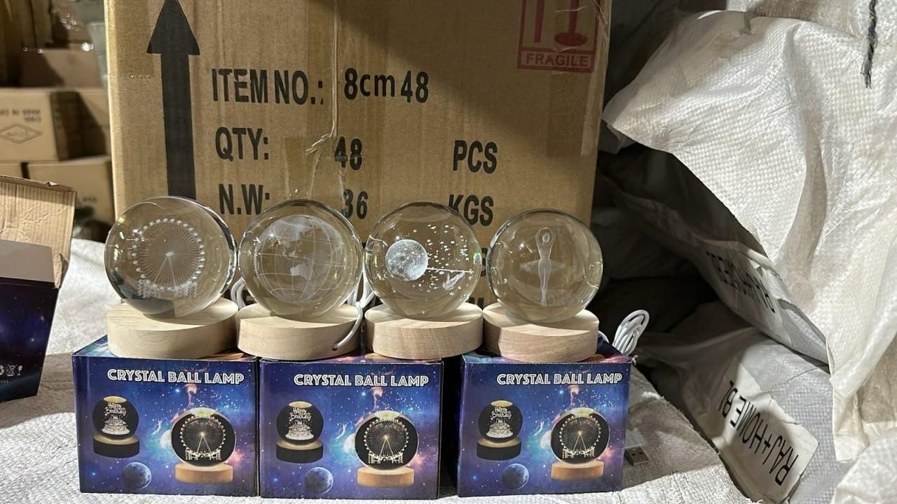 3d Crystal Lamp Ball Galaxy Edition