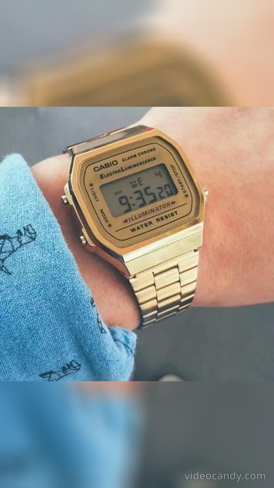 Casio Vintage Digital Gold Unisex Watch